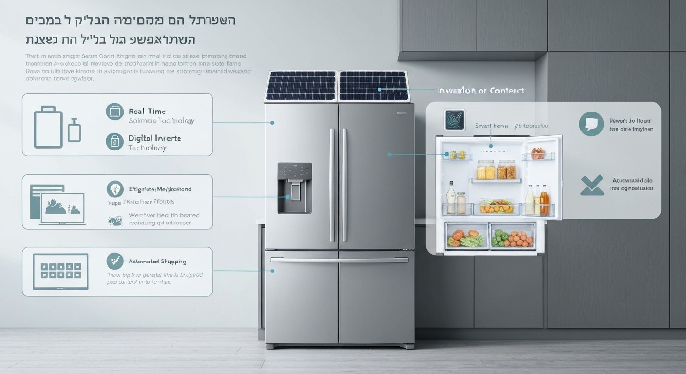 איך הפכה טכנולוגיית החיסכון באנרגיה למהפכה הגדולה ביותר בעולם המקררים הישראלי