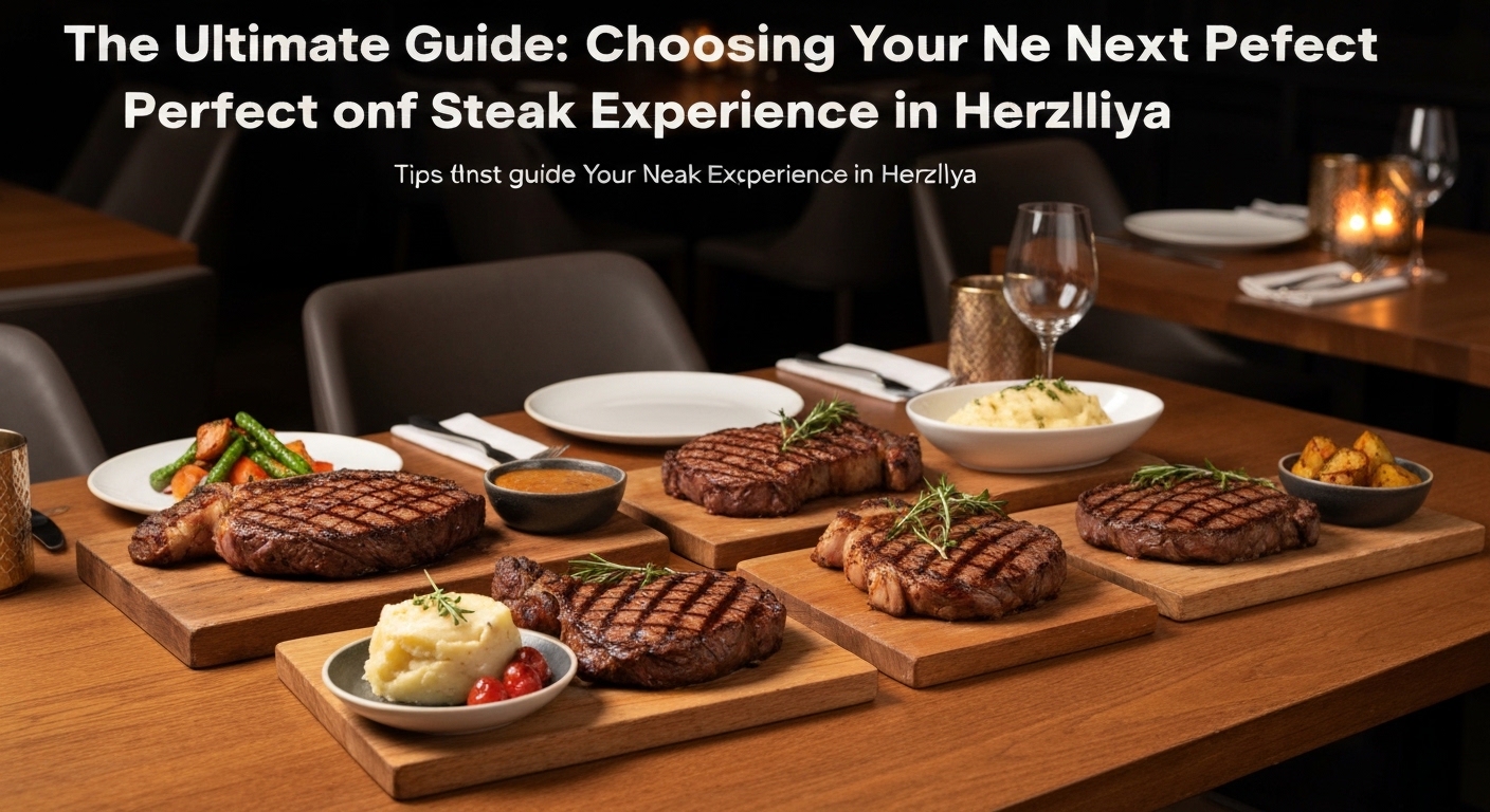 המדריך המלא: כך תבחרו את חווית הבשרים המושלמת הבאה שלכם בהרצליה